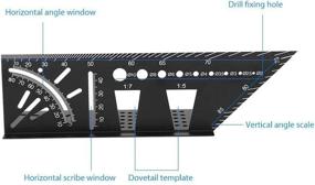 img 1 attached to Алюминий Деревообработка Измерительные аксессуары для плотников