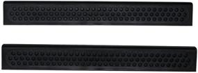 img 1 attached to 🚪 Auto Ventshade AVS 88958 Stepshield Black Door Sill Protector: 2-Piece Set for Chevrolet S10 & GMC Sonoma 1994-2003, S10 Blazer & S15 Jimmy 1995-2005, Isuzu Hombre 1996-2000