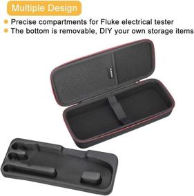 img 1 attached to 🔌 RLSOCO Carrying Case for Fluke T5-1000/T5600/T6-600/T6-1000 Electrical Testers: Convenient and Protective Storage Solution