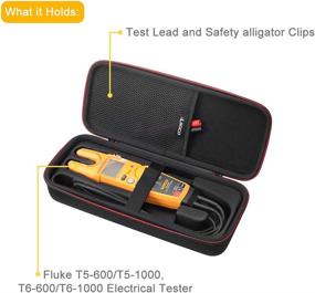 img 2 attached to 🔌 RLSOCO Carrying Case for Fluke T5-1000/T5600/T6-600/T6-1000 Electrical Testers: Convenient and Protective Storage Solution