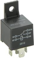 hella 933332011 relay bracket black logo