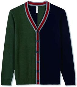 img 4 attached to 🧥 Stylish Kid Nation Boys' Cardigan: Trendy Comfort for Your Little Man