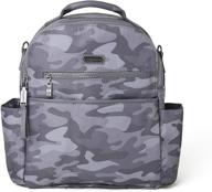 🎒 dark grey camo baggallini houston convertible backpack tote logo