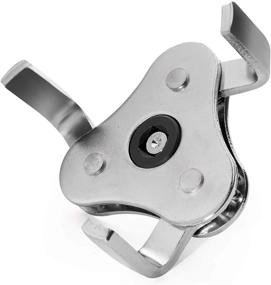 img 1 attached to 🔧 Versatile 2-1/8'' to 4-9/16'' Universal Adjustable Oil Filter Wrench: 3 Jaw Removal Tool