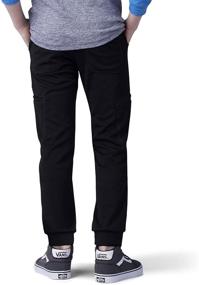 img 1 attached to LEE X Comfort Jogger for Boys - Regular Fit Pants for Ultimate Comfort and Style