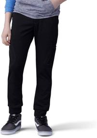 img 3 attached to LEE X Comfort Jogger for Boys - Regular Fit Pants for Ultimate Comfort and Style