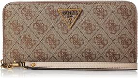 img 4 attached to GUESS Noelle Large Around Wallet Women's Handbags & Wallets