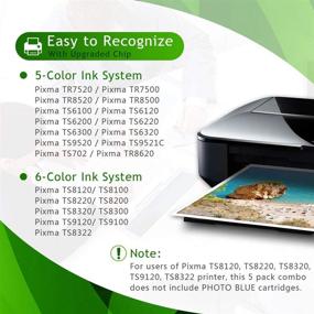 img 3 attached to 🖨️ VICTONER 280 281 Ink Cartridge Replacement for Canon PIXMA TR8520 TS6120 TR8620 TS6320 TS8320 TS8220 TS9120 Printer - PGI-280XXL CLI-281XXL Compatible Ink Cartridges, 5 Pack