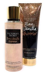 img 1 attached to 🌸 Bare Vanilla Shimmer Fragrance Mist and Lotion Set by Victoria's Secret