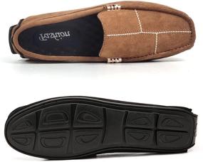 img 2 attached to DCZTELG Loafers Moccasin Driving Lightweight Men's Shoes