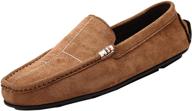 dcztelg loafers moccasin driving lightweight men's shoes logo