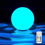 🌈 homely floating pool lights with rf remote - 3-in-1 led glow pool light in 16 colors | waterproof hot tub lights | swimming pool bathtub light-up toy for kids & pets | ideal for children's night light and gift logo