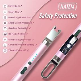 img 2 attached to Natem Rechargeable Protection Certified Windproof