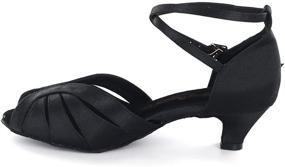 img 2 attached to 👠 AlmaDanza Women's Latin Dance Shoes A271308: Stylish 1.5'' Heel for Elegant Moves!