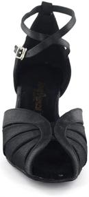 img 1 attached to 👠 AlmaDanza Women's Latin Dance Shoes A271308: Stylish 1.5'' Heel for Elegant Moves!