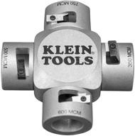 klein tools 21051 large cable stripper: efficient stripping for 2/0-250 mcm cables logo