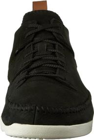 img 3 attached to 👟 Stylish and Comfortable CLARKS Trigenic Sneakers in Black Nubuck Finish