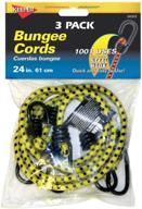 🔒 keeper 06303 24 inch bungee cord, 3 pack – secure and versatile fastening solution for various applications logo