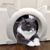 ikuso indoor cat door: convenient access for your feline friends! logo