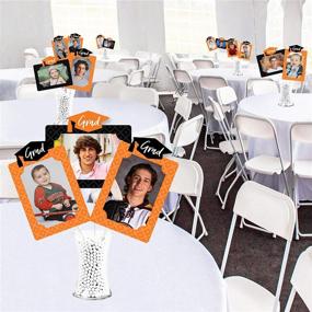 img 2 attached to 🎉 Graduation Party Photo Table Toppers - Orange Grad 'Best is Yet to Come' - Centerpiece Sticks - 15 Pieces