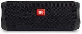 img 4 attached to 🔊 JBL FLIP 5 Черный Водонепроницаемый Портативный Bluetooth-динамик