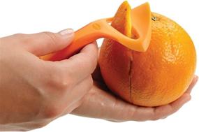 img 2 attached to 🍊 Efficient Orange Peeler: Easily Removes Skin from Various Fruit, including Oranges, Mangos, and Papaya - BPA Free, User-Friendly Design, Perfect Kitchen Accessory