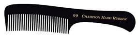 img 2 attached to 🔸 Champion C99 9" Wide-Toothed Professional Comb