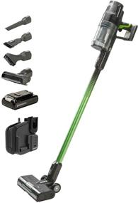 img 4 attached to 🌿 Greenworks 24V Brushless Cordless Stick Vacuum - Lightweight and Efficient with LED Lights and USB-C Battery (Green)