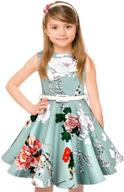 👗 captivating vintage rockabilly sleeveless occasion dresses for girls logo