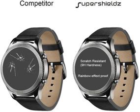 img 3 attached to 🔒 Premium Pack: Supershieldz Tempered Glass Screen Protector for Garmin Fenix 6 and Fenix 6 Pro - Anti Scratch, Bubble Free (2 Pack)