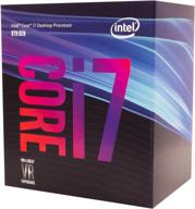 💻 intel core i7-8700 desktop processor: 6 core, up to 4.6 ghz, lga 1151 300 series, 65w power consumption logo