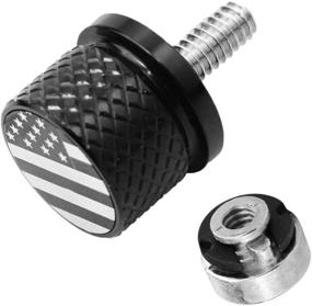 img 2 attached to GUAIMI Fender Seat Bolt Screw Nut Kit 1/4&#34 Motorcycle & Powersports