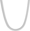 sterling nickel free herringbone necklace cleaning logo