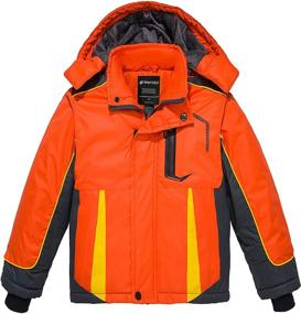 img 4 attached to 🧥 Warm Boys' Winter Jacket: Wantdo Fleece Jacket for Insulated Clothing