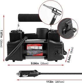 img 3 attached to AWELTEC Air Compressor Tire Inflator