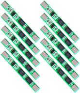 🔋 lgdehome 10pcs 1s 3.7v 4a 18650 charger pcb bms protection board for li-ion lithium battery cell: reliable battery safety and charging solution logo