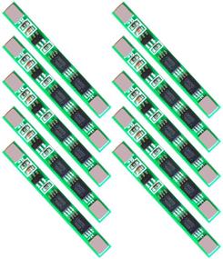 img 4 attached to 🔋 LGDehome 10PCS 1S 3.7V 4A 18650 Charger PCB BMS Protection Board for Li-ion Lithium Battery Cell: Reliable Battery Safety and Charging Solution