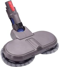 img 4 attached to 🧹 Electric Wet and Dry Mop Head Attachment - Compatible with Dyson V7, V8, V10, V11 Vacuum Cleaners