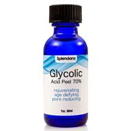 🔬 glycolic acid peel 70% - the ultimate solution for age defying, wrinkle erasing, pore minimizing, acne scar repair, blackhead elimination, and stretch mark reduction logo