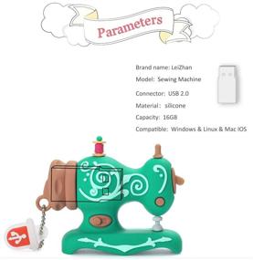 img 2 attached to Versatile 16GB Embroidery Sewing Machine Design USB Flash Drive - Ideal Gift Pen Drive for Brother PE800 SE600