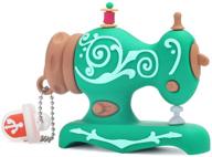 versatile 16gb embroidery sewing machine design usb flash drive - ideal gift pen drive for brother pe800 se600 логотип