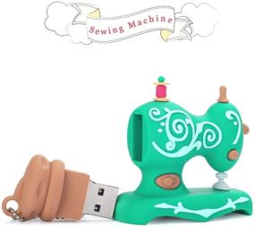 img 3 attached to Versatile 16GB Embroidery Sewing Machine Design USB Flash Drive - Ideal Gift Pen Drive for Brother PE800 SE600