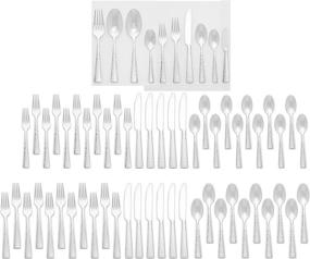 img 3 attached to 🍴 Oneida Sambre 65-Piece Flatware Set