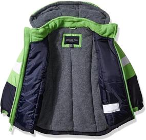 img 1 attached to 🧥 London Fog 2 Piece Colorblock Snowsuit: Superior Boys' Clothing for Winter Adventures