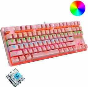 img 1 attached to Mechanical Gaming Keyboard Anti Ghosting Backlit PlayStation 4