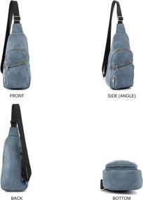 img 3 attached to EMPERIA Leather Backpack Multipurpose Rushsack Outdoor Recreation and Camping & Hiking