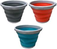 collapsible bucket 12 5 dia colors logo