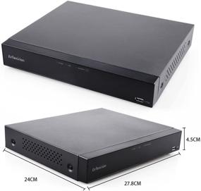 img 2 attached to 📷 16CH 1080N Видеорегистратор видеонаблюдения от Evtevision - Поддерживает HD-TVI/CVI/AHD/CVBS/IP безопасностные камеры, удаленный просмотр, обнаружение движения (жесткий диск не включен)