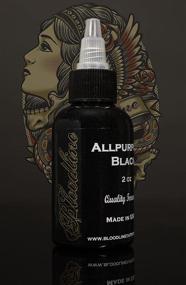 img 1 attached to 🖤 All Purpose Black Bloodline Tattoo Ink - 1 oz (30 ml)