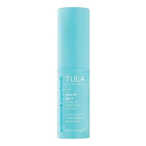 img 4 attached to ✨ TULA Skin Care Glow & Get It Eye Balm: Cooling & Brightening Dark Circle Treatment | Instant Hydration, On-the-Go Use | 0.35 oz